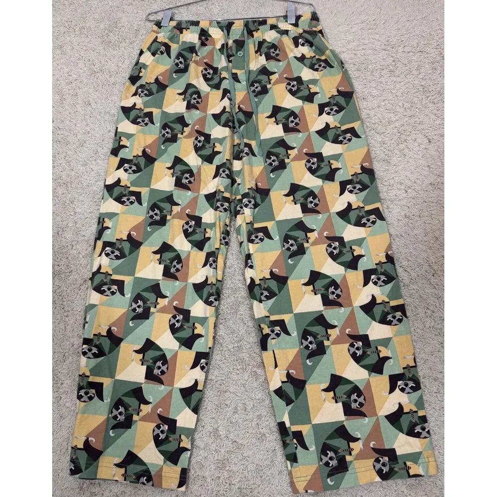 Disney Parks Flash Zootopia Pull On Cotton Pajama Pants Size M Drawstring Lounge - Picture 3 of 6
